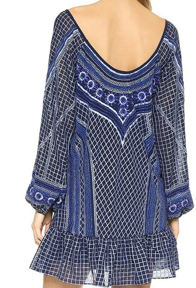 🎉HP🎉 Neiman Marcus Parker Woodstock Dress🌻 - Picture 2 of 6